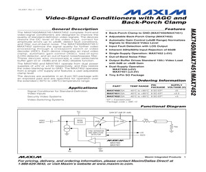 MAX7452ESA+T.pdf