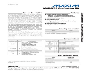 MAX4209EVKIT+.pdf