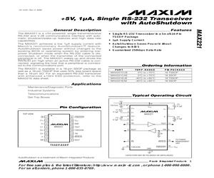 MAX221ECUE+T.pdf