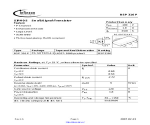 BSP316P.pdf