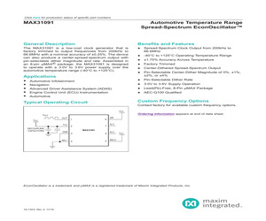 MAX31091AUA/V+T066.pdf