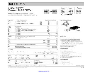 IXFK110N07.pdf