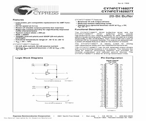 CY74FCT162827BTPVC.pdf