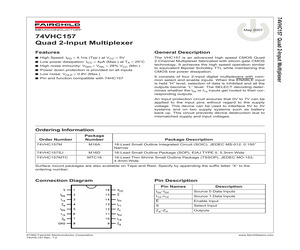 74VHC157MTCX.pdf