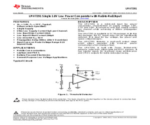 LMV7291MG/NOPB.pdf