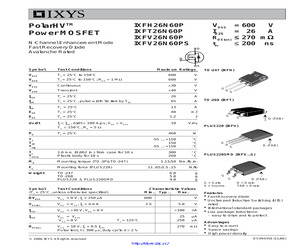 IXFH26N60P.pdf