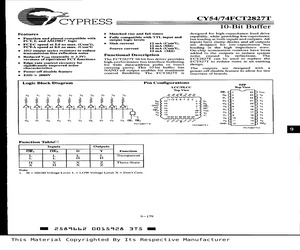 CY74FCT2827BTPC.pdf