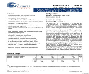 CY7C1565V18-300BZI.pdf